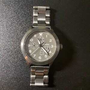 Fossil Silver Watch.
